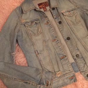 Hollister jean jacket